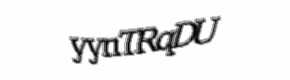 Security check image, please type the characters shown
