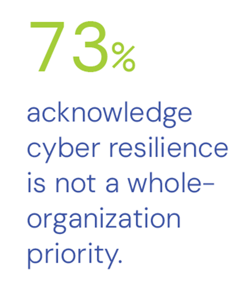 73% Cyber Resilience